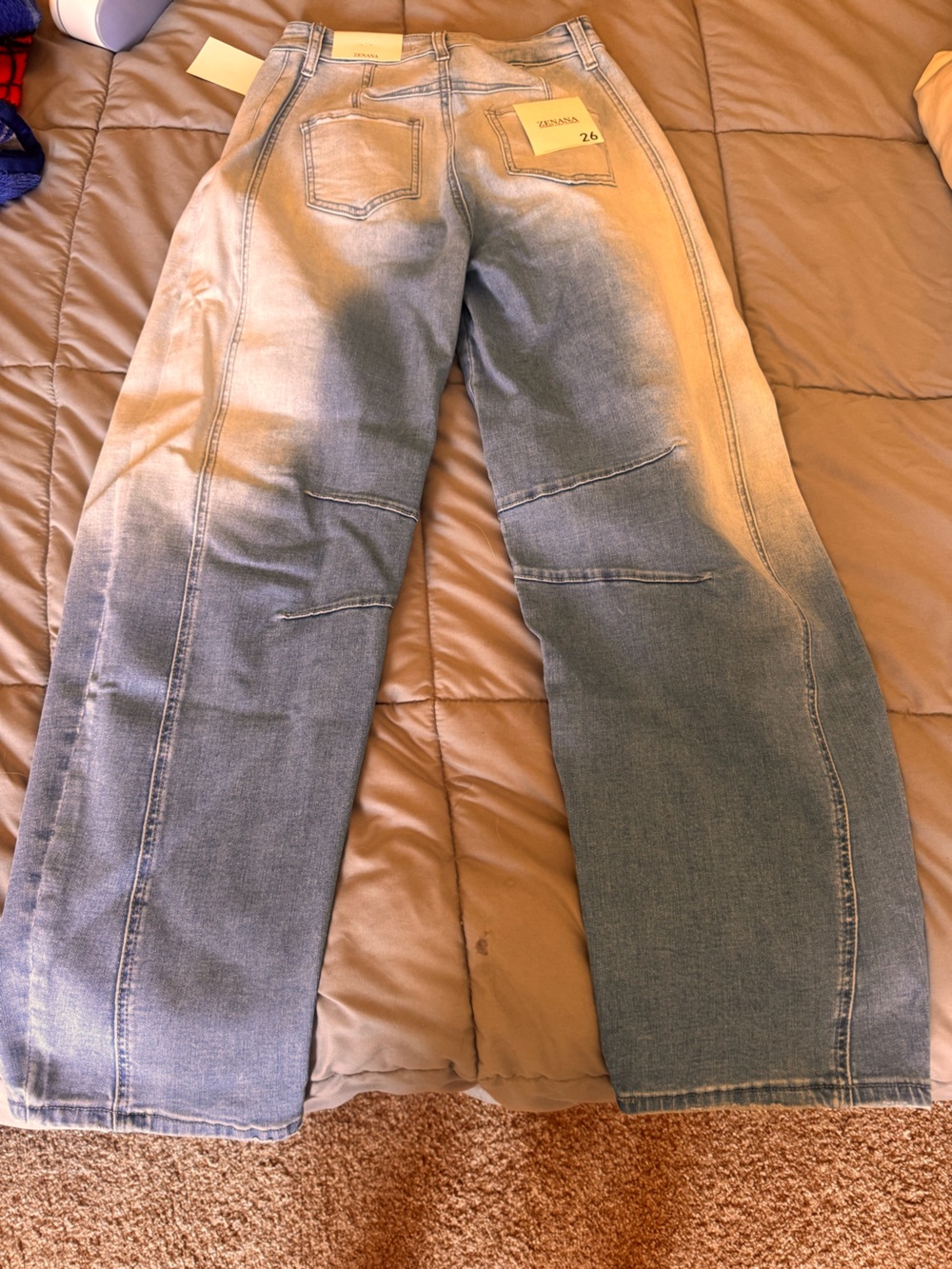 Zenana Barrel Jeans - Picture 4 of 6